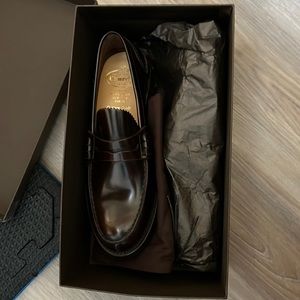 New Church loafers in burgundy / brown 7,5